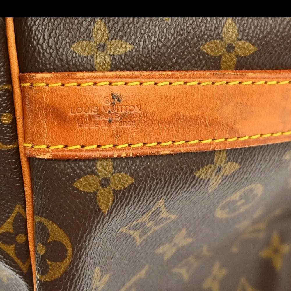 LOUIS VUITTON KEEPALL BANDOULIERE 55 TRAVEL BAG MONOGRAM M41414 VI8910 - Picture 6 of 16